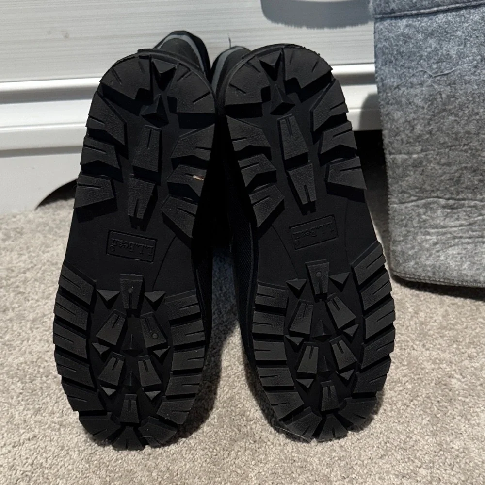L.L. Bean Black and Gray Kids Snow Boots - Picture 5 of 6